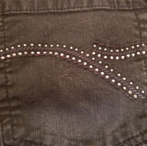 Gloria Vanderbilt Black Jeans - Picture 5 of 7
